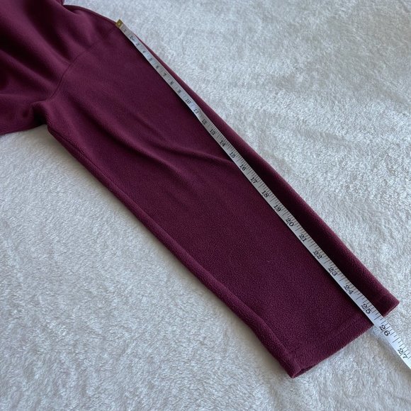 LL BEAN‎ Men's Trail Fleece Full Zip 291724 SIZE XL REG MAROON Outdoors Jacket - Picture 7 of 10